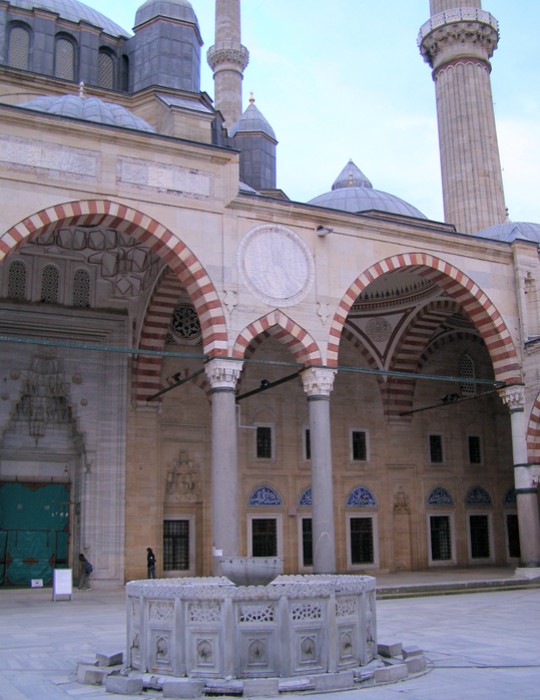 Edirne Selimiye Moschee Innenhof