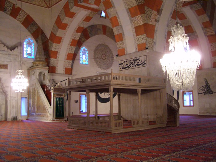 Edirne Eski Cami Alte Moschee innen