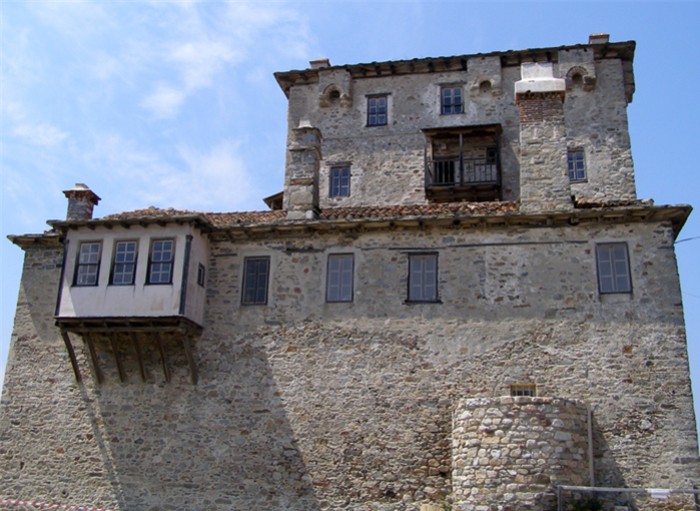 Chalkidiki, Ouranopolis, Wehrturm