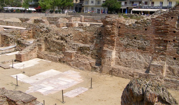 Thessaloniki, Palaststadt des Galerius